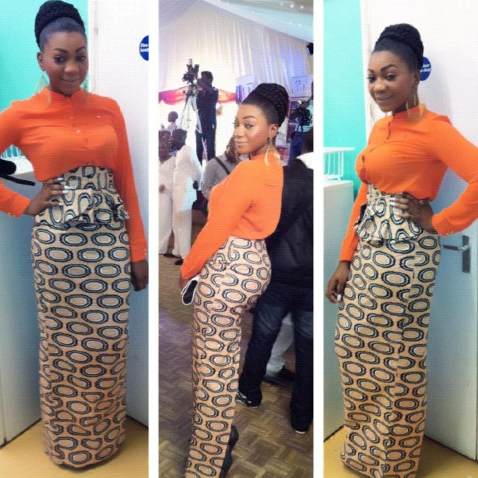 KaKKi Chitenge Design Alert Chitenge Peplum.. Simplicity is the