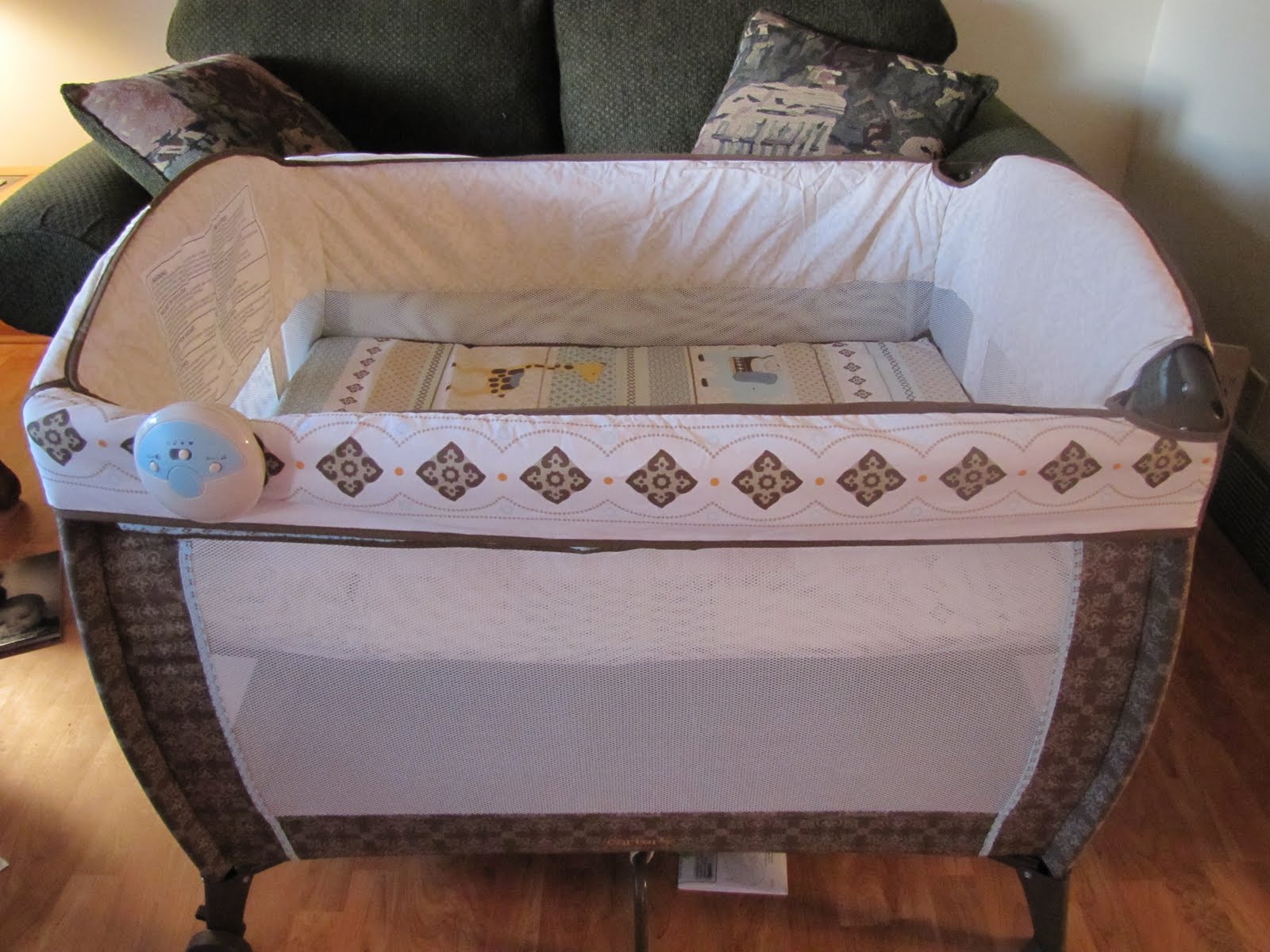 carter's comfort and care playard and changer