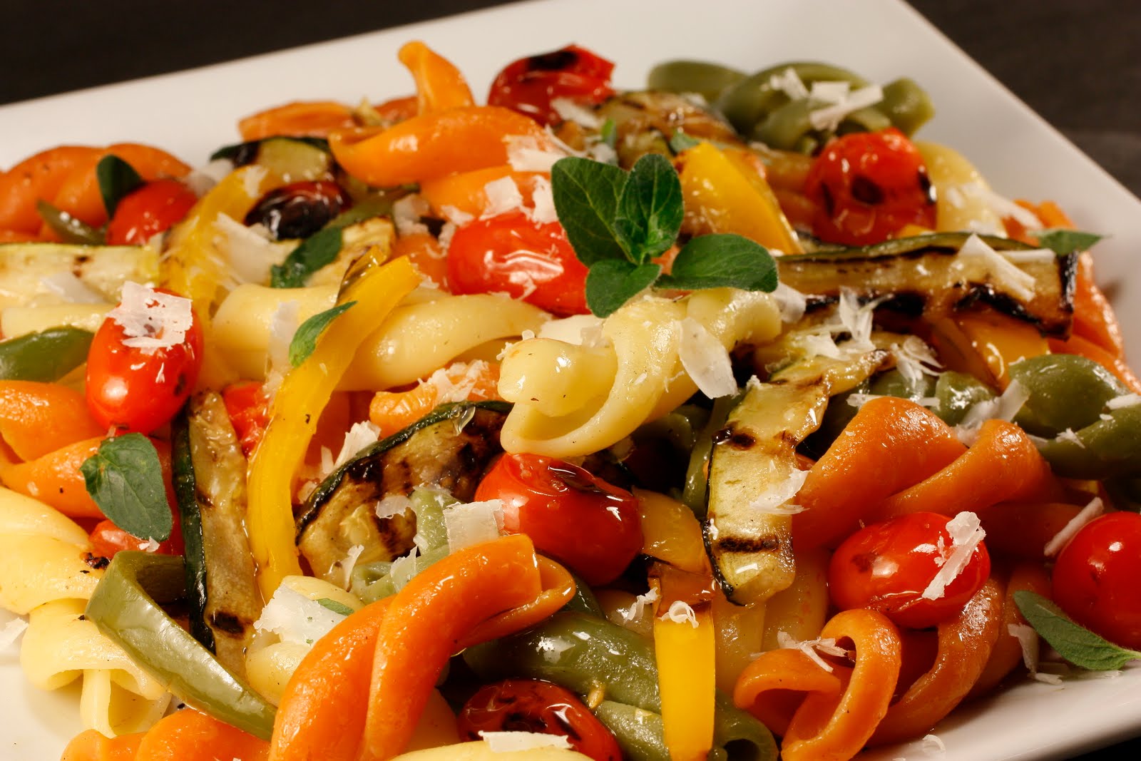 Chef Chuck's Cucina Chef Chuck's Pasta with Grilled Vegetables