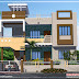 Contemporary India house plan - 2185 Sq.Ft.