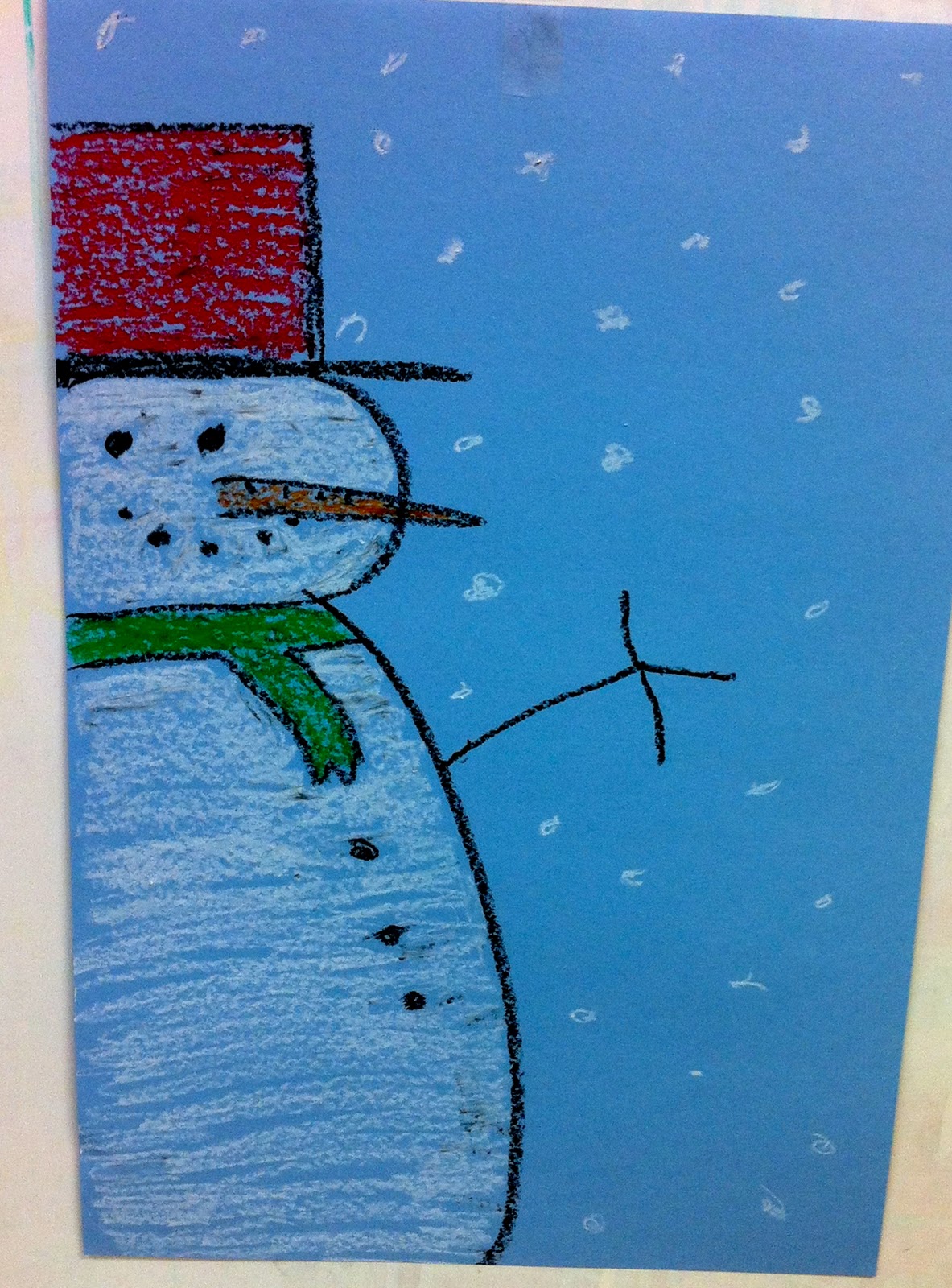 First Grade Facts Snowman Similes