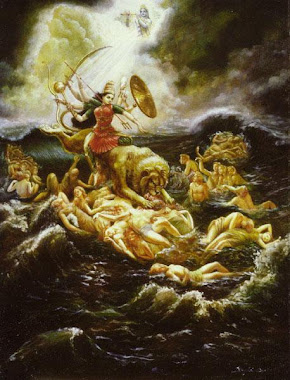 The Goddess Kali at War