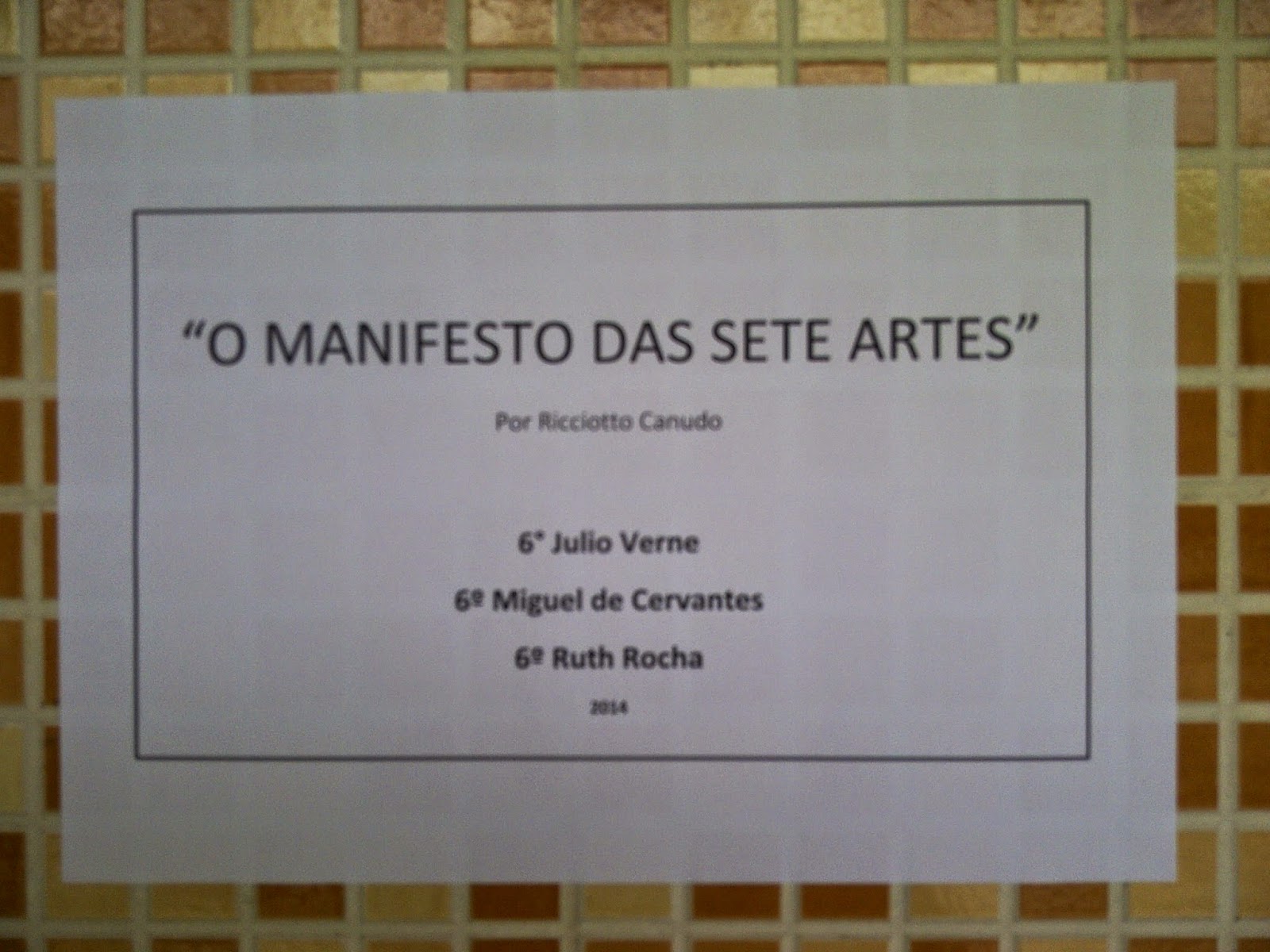 Manifesto Das Sete Artes Ricciotto Canudo Pdf Download