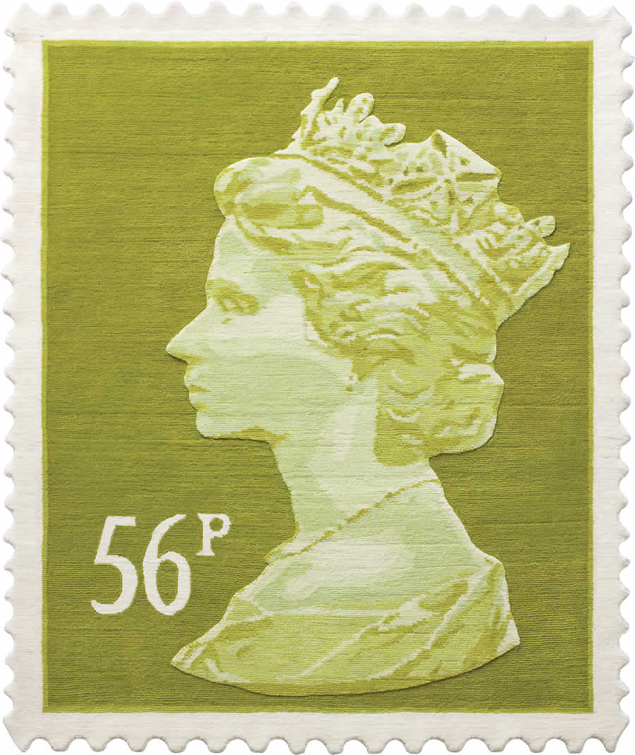Queens Head Stamp