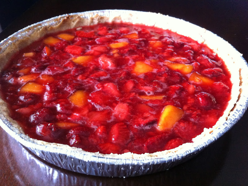 Strawberry Peach Pie