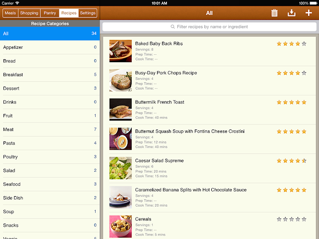 MealBoard - a cool new Meal Planning, grocery shopping list producing App!  #menu #mealplanning #app #iphone