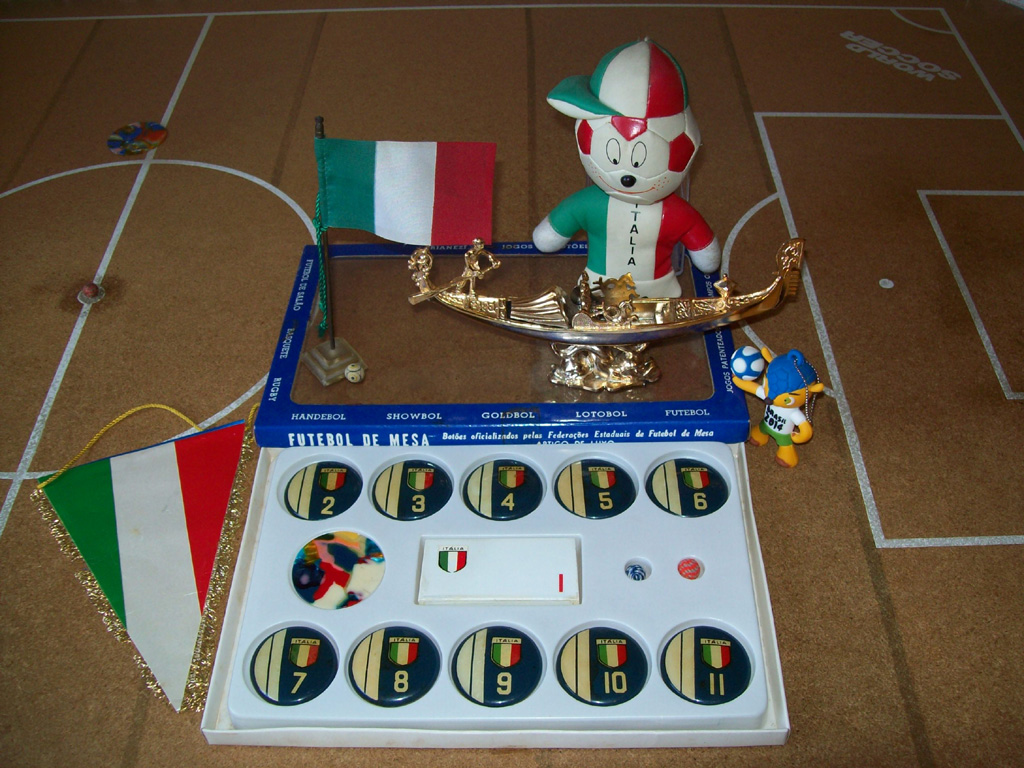 Jogo de Futebol de Botão Seleção da Itália