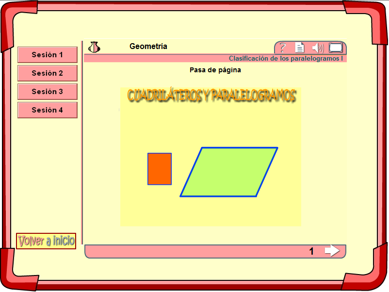 LA MINA. 4º de PRIMARIA: PARALELOGRAMOS