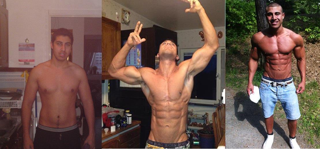 Incredible fitness inspiration to be taken from this before and after photo...