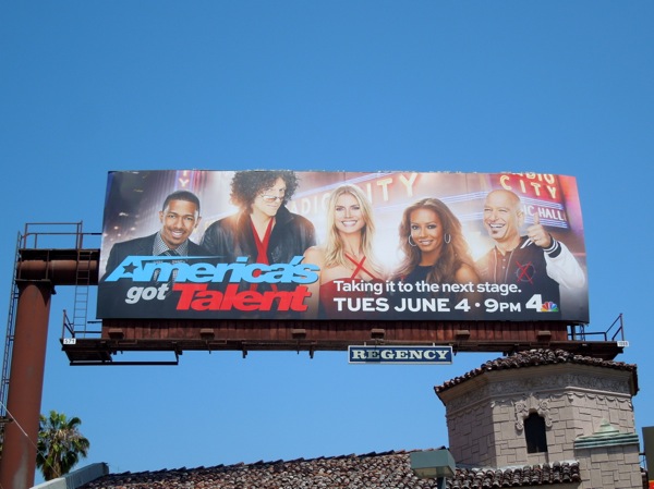 America's Got Talent season 8 billboard Americas Got Talent season 8 billboard