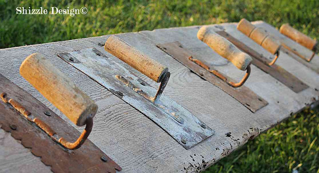 I Love That Junk: Quirky cool cement trowel hooks - Shizzle Design