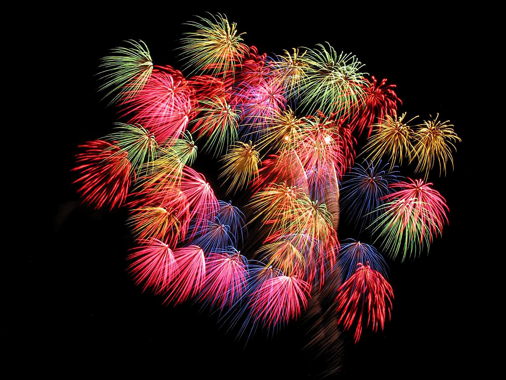 Flashing Fireworks