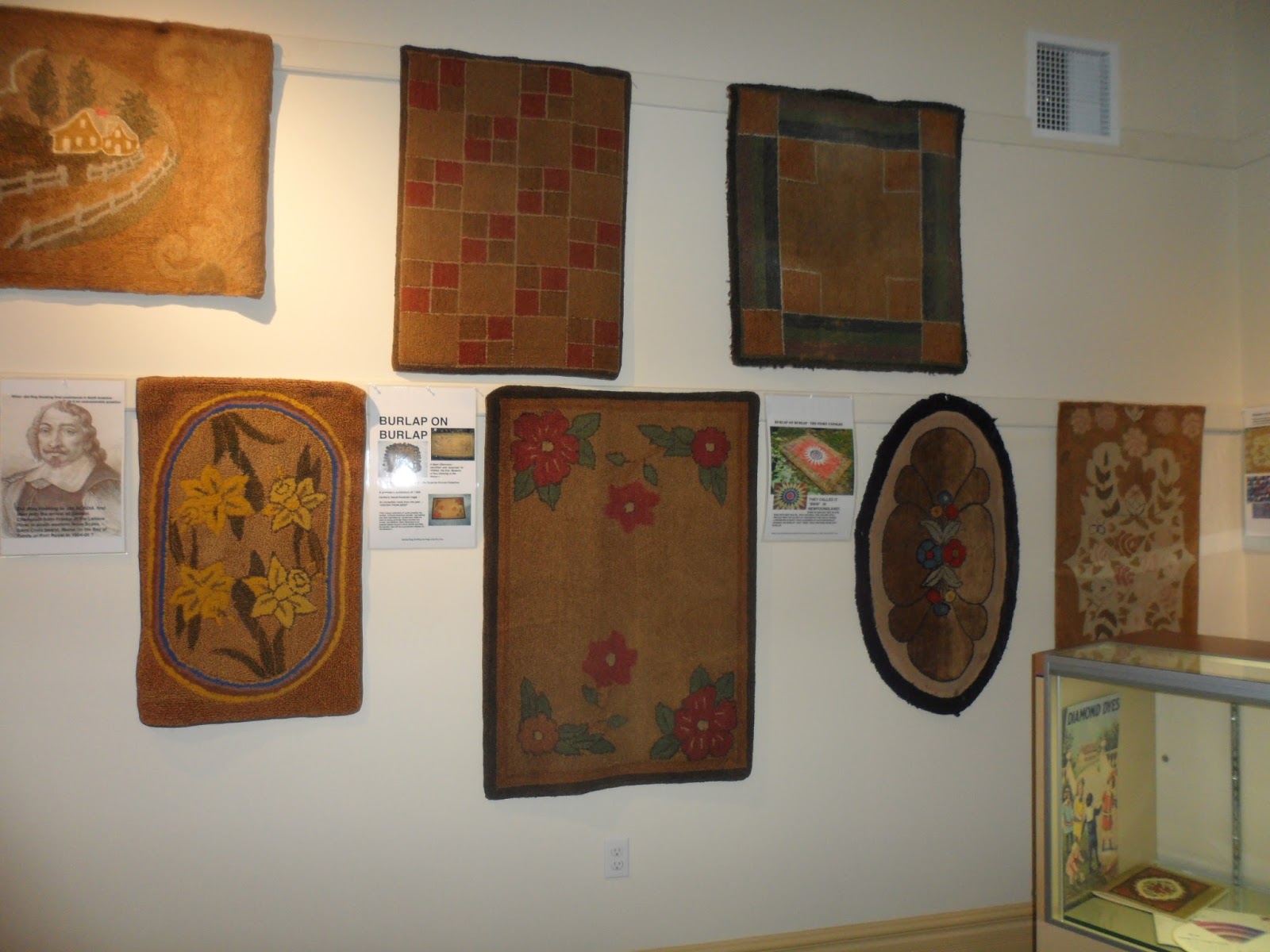 RUGHOOKER. Hooked Rug Museum