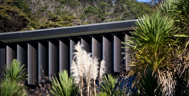 Beach house in New Zealand