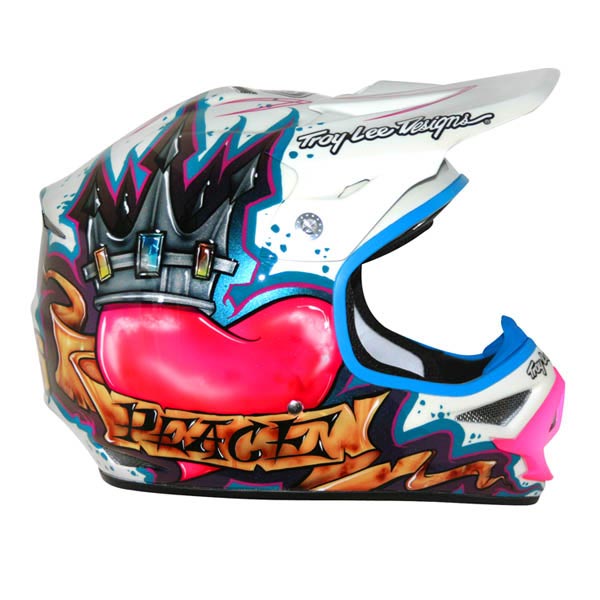 Racing Helmets Garage TLD AIR Helmet "Princess" 2012 by Troy Lee Designs
