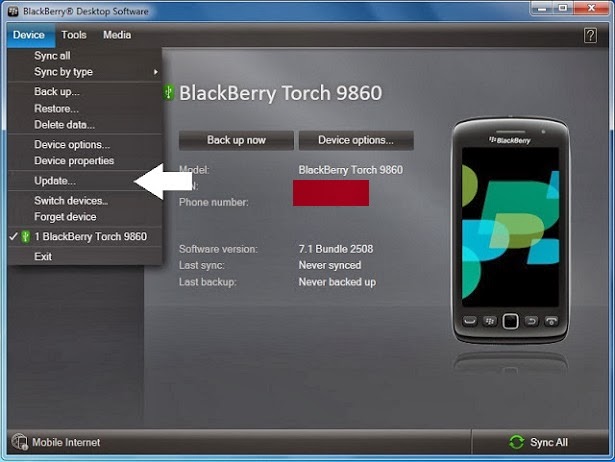 Blackberry Desktop Software V7.X Free Download