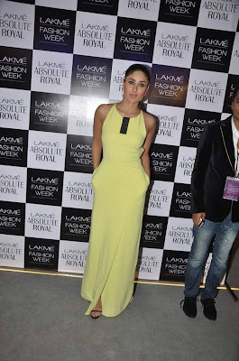 Actress Kareena Kapoor at LFW 2013