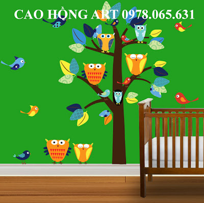 vẽ tranh tường phòng bé vẽ tranh tường,vẽ tranh tường cho bé