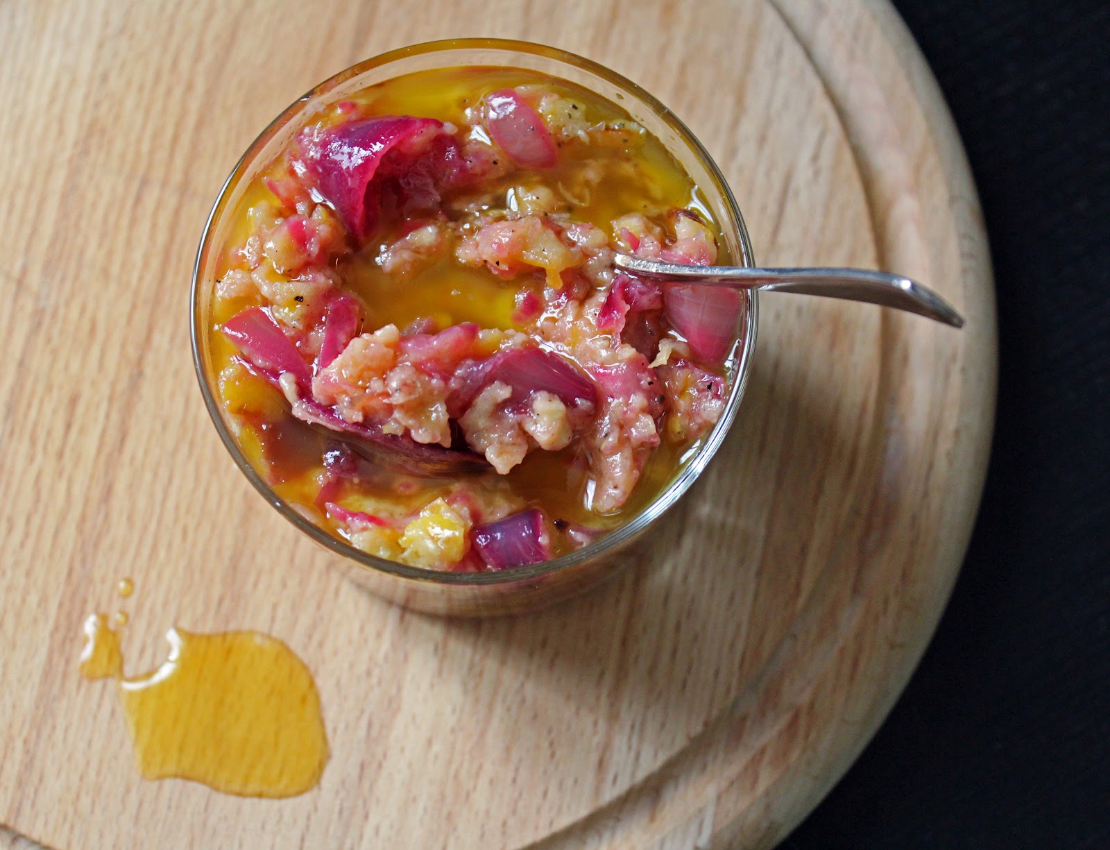 Nuts about food Roasted lemon and red onion chutney