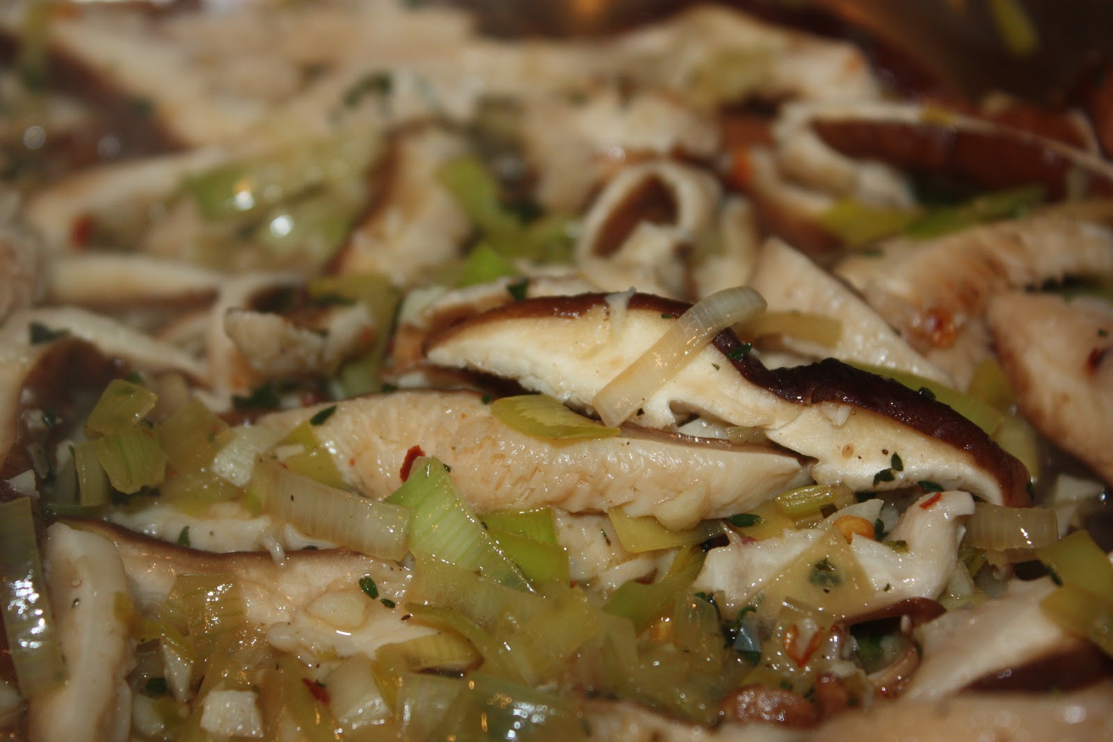 Bring the wine to a simmer and let reduce until only a couple of