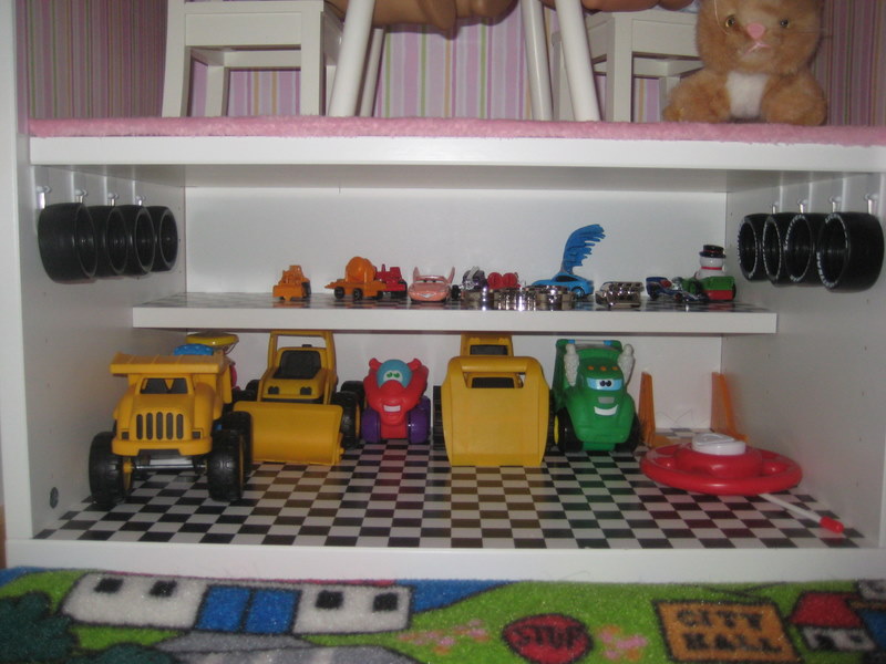 ikea toy car garage