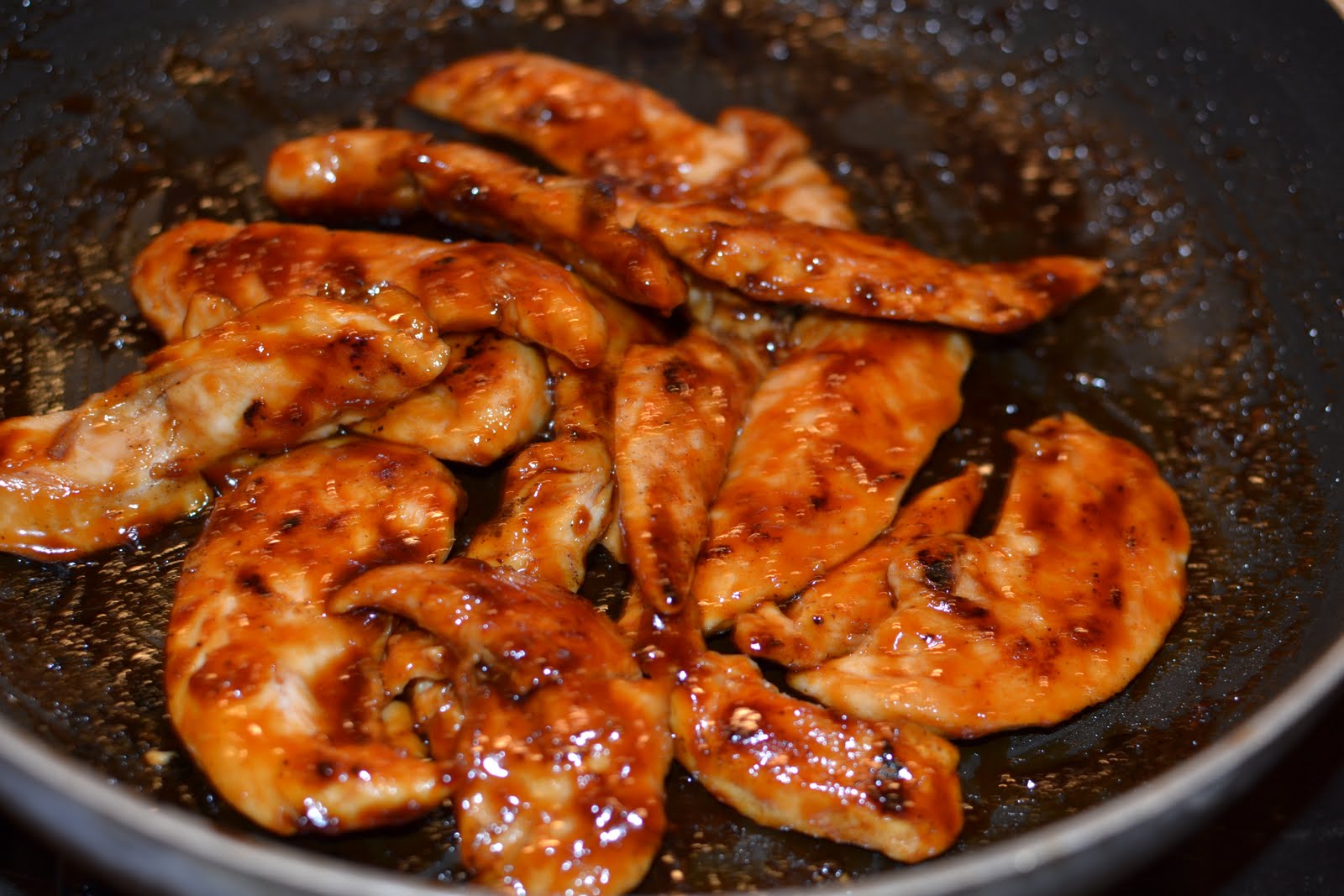 The Recipe Nest Boneless Honey BBQ "wings"