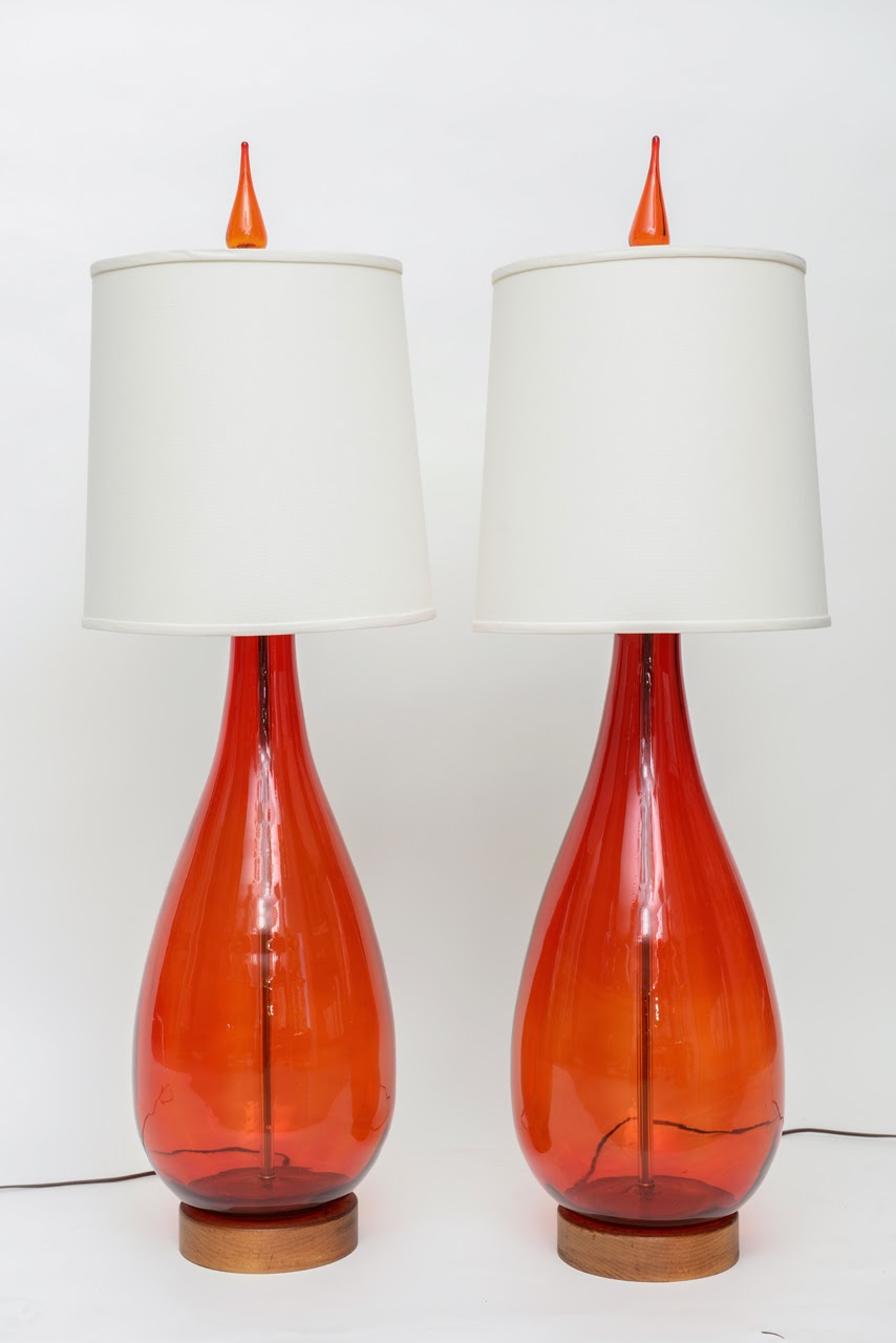 Mid2Mod Blenko lamps