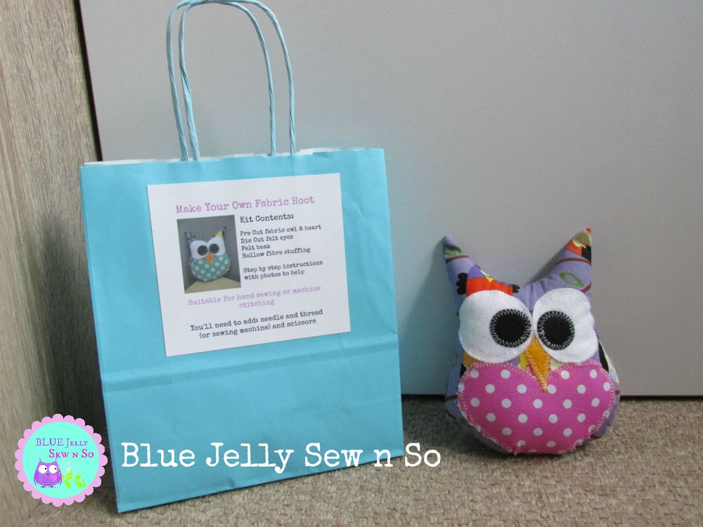 Blue Jelly Sew n So Victoria Rogers Sew it Yourself Kits are back