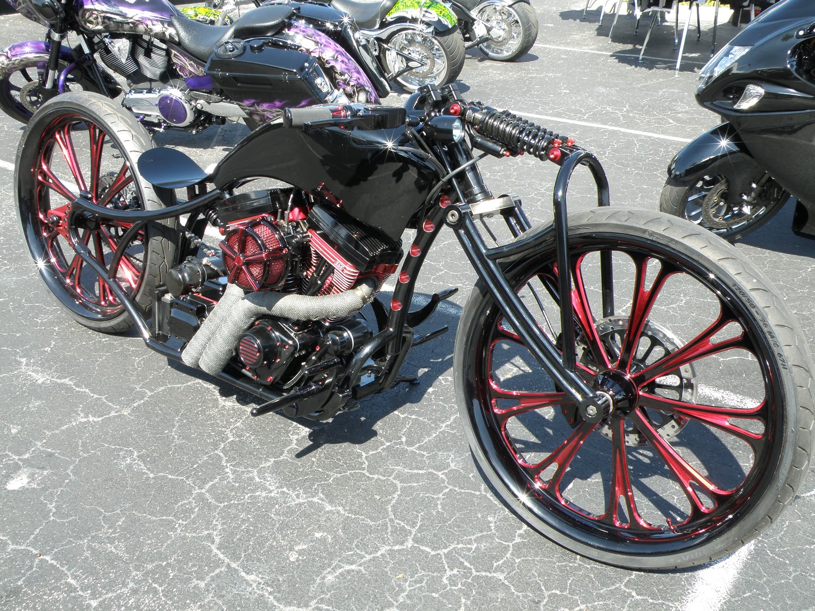 Native Kulture COOL CUSTOM BOARD TRACKER STYLE DAYTONA BIKE WEEK 2013