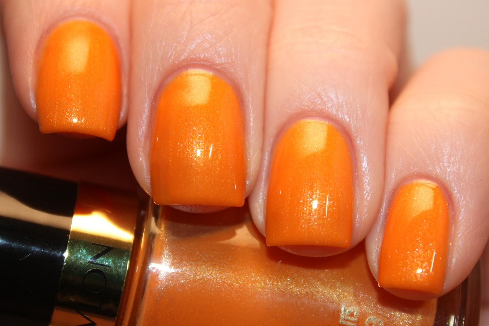 Nails In Nippon Revlon Tangerine