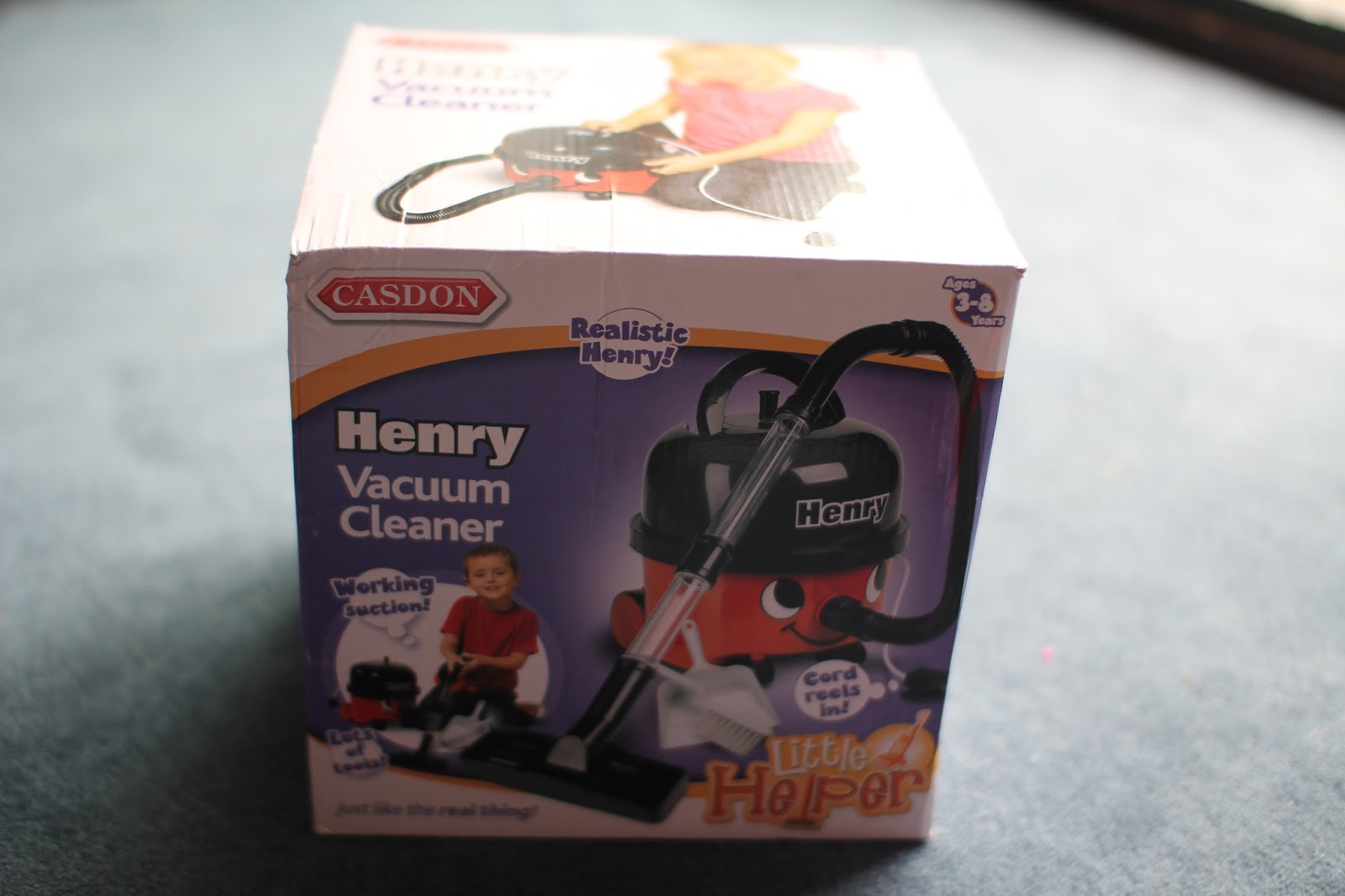 Mummy's Little Blog Henry Toy Vacuum Review