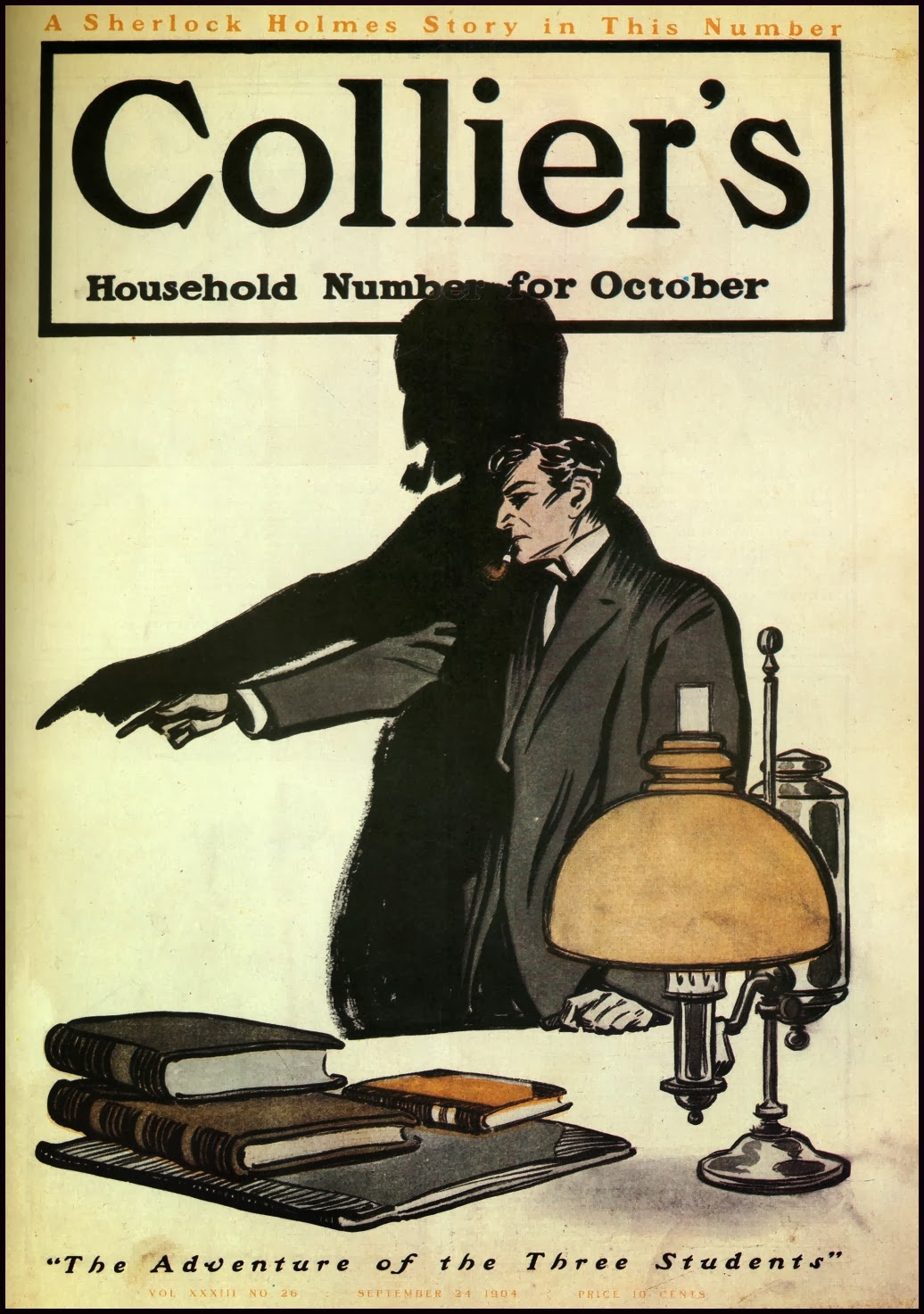 Sherlock Holmes Colliers illust Frederic Dorr Steele