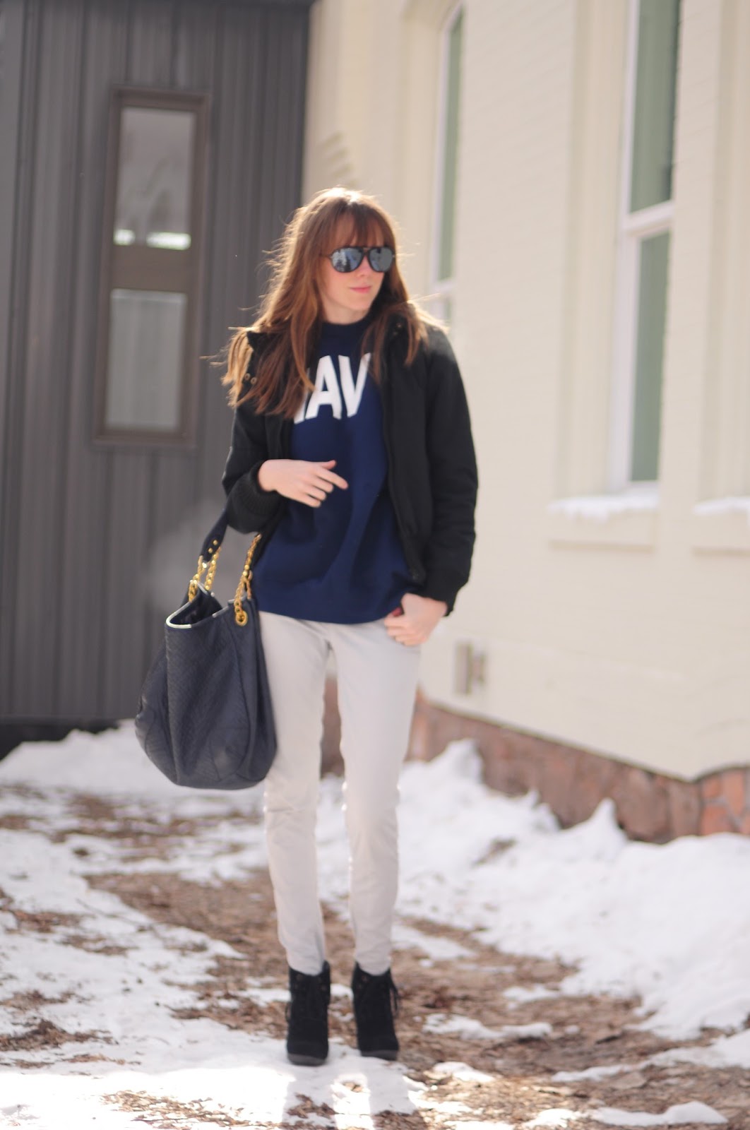 THE US NAVY SWEATSHIRT Thread Ethic Modest Fashion