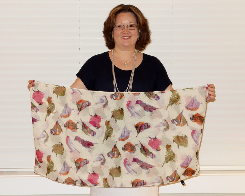 Monica's Beauty Boutique How to Tie a Scarf Into a Vest (2013 version)