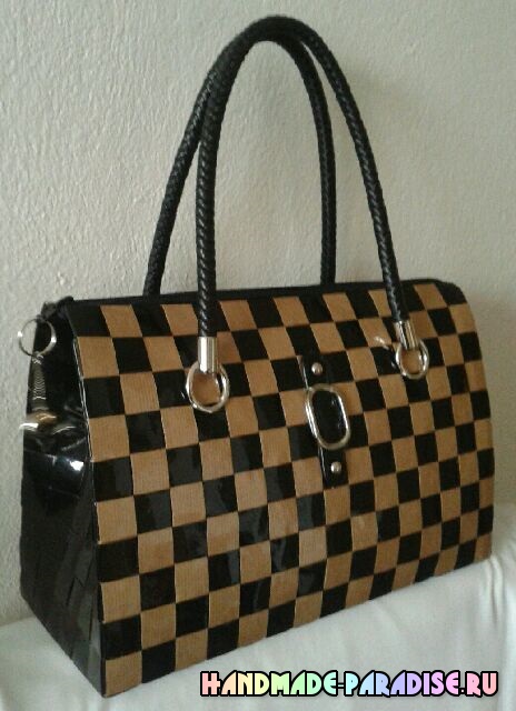 Сумки из журналов и оберточной бумаги Сумки из журналов и оберточной бумаги