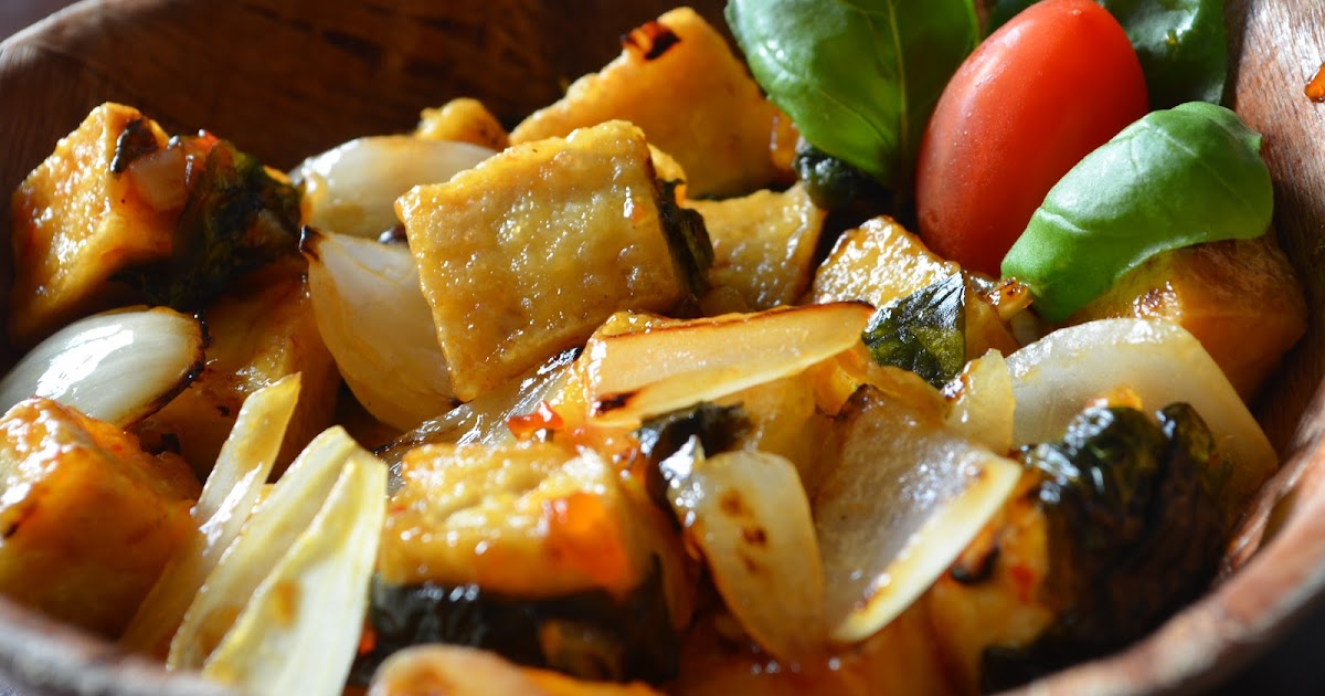 13 Secret Sauce Crispy Tofu In Thai Chilli & Basil