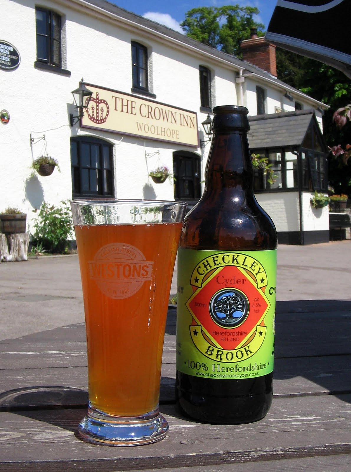 Rockingham Forest Cider Great Cider Pubs Pt.1 The Crown Inn, Woolhope