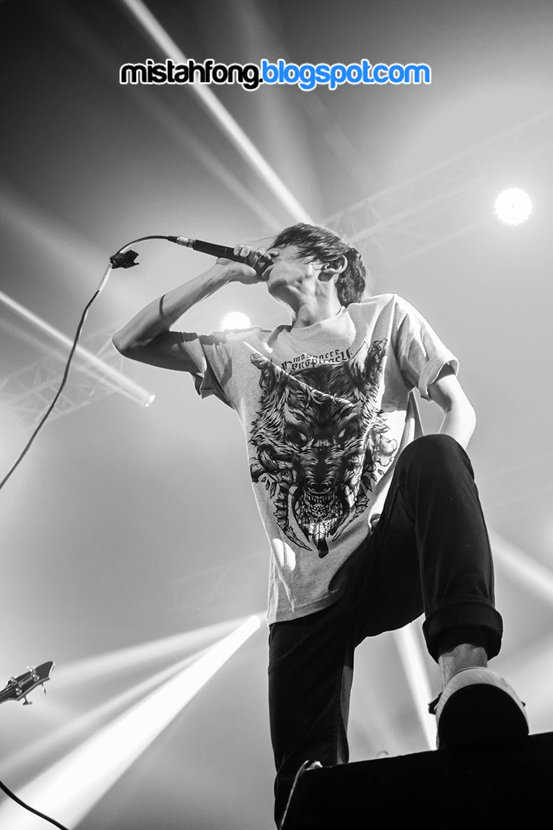 Massacre Conspiracy @ The Devil Wear Prada Live in Kuala Lumpur 2014