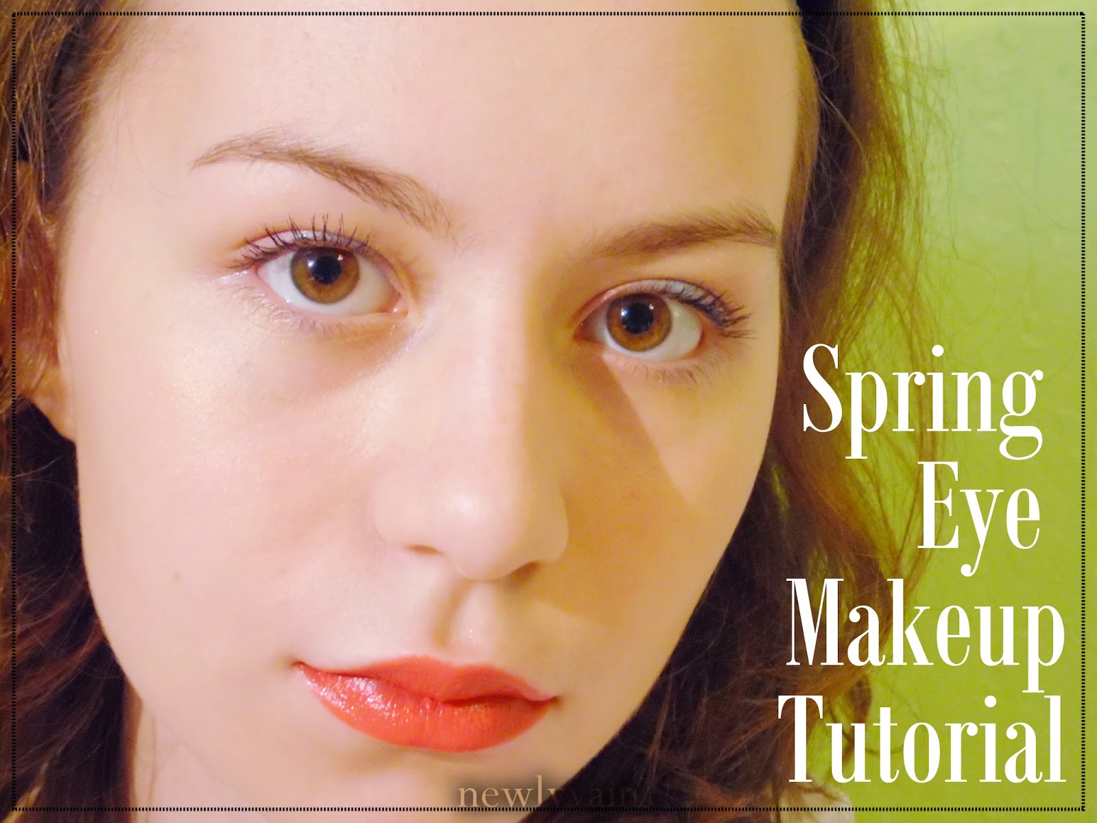 Newly Vain Spring Eye Makeup Tutorial