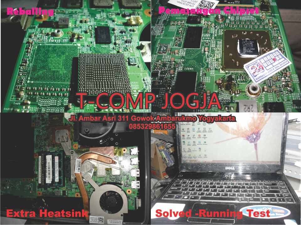 service motherboard laptop dengan reball chipset profesional teknisi service motherboard laptop dengan reball chipset profesional teknisi