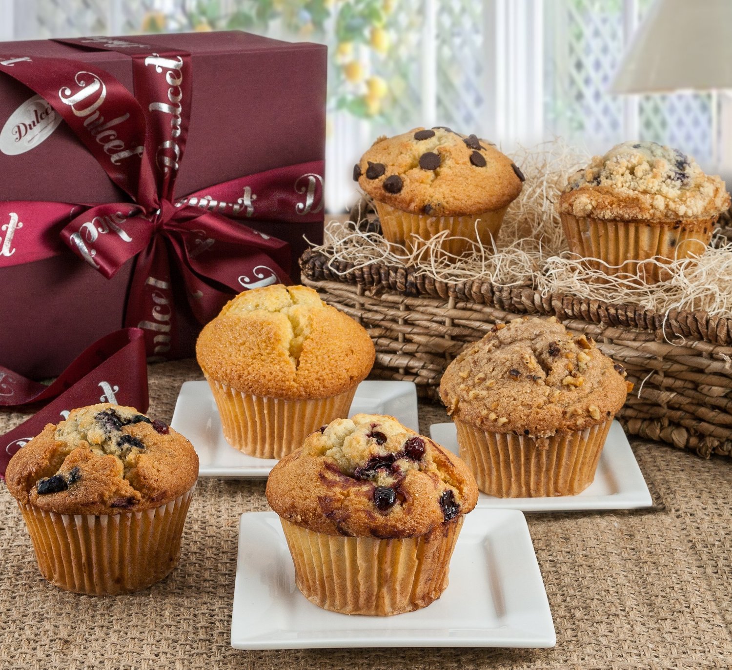 Dulcets Gourmet Muffin Sampler Gift Basket (Review & Giveaway) Evie's