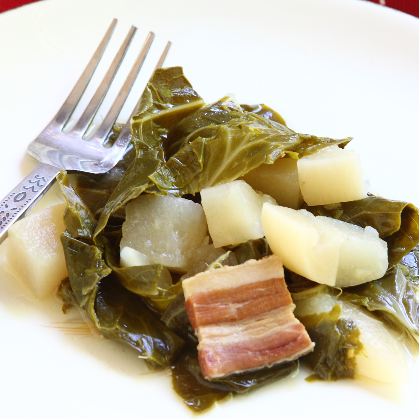 ShowFood Chef Southern Turnips and Greens Simple Saturday