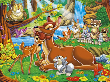 #6 Bambi Wallpaper