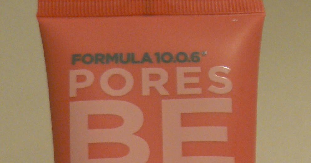 SPOOKEHDOOM: Review: Formula 10.0.6 Pores Be Pure Skin-Clarifying Clay Mask