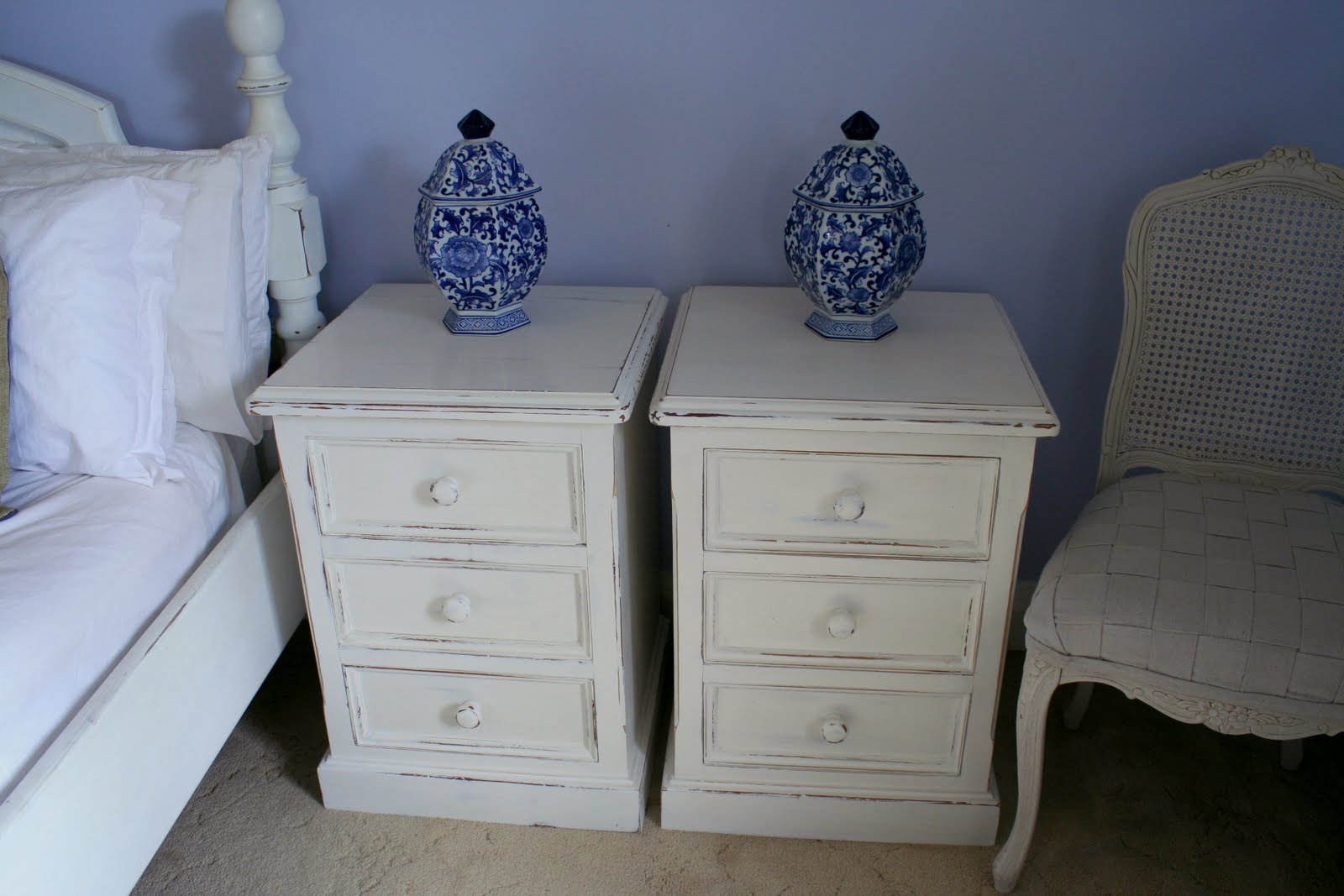 Lilyfield Life Milk Paint Bedside Tables