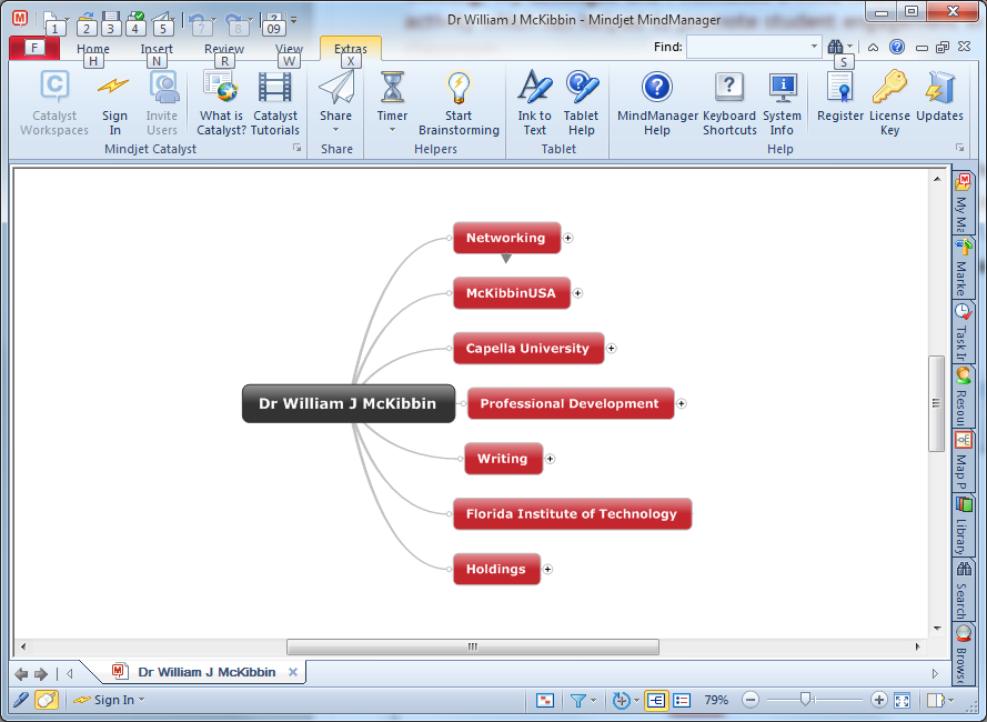 mind mapping software microsoft