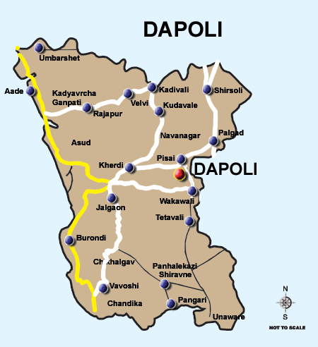 Dapoli Taluka Village Map Konkan Tribune: Dapoli Taluka - Best Tourist Place