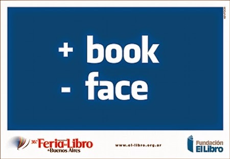 + book - face