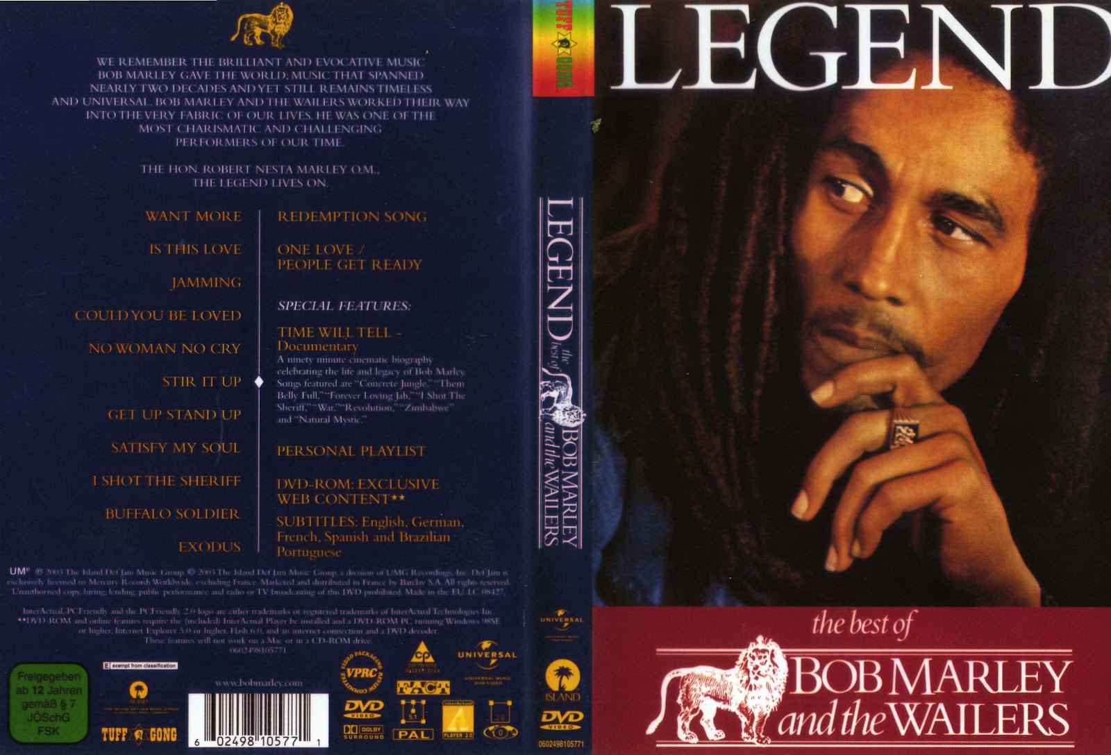 Bob Marley Legend Cover | Short Hairstyle 20131600 x 1088