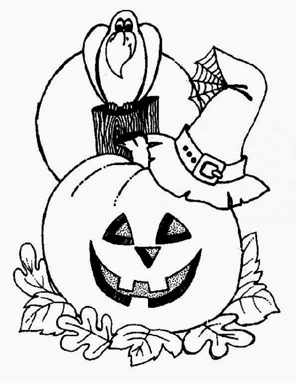 Halloween Coloring Sheets To Print